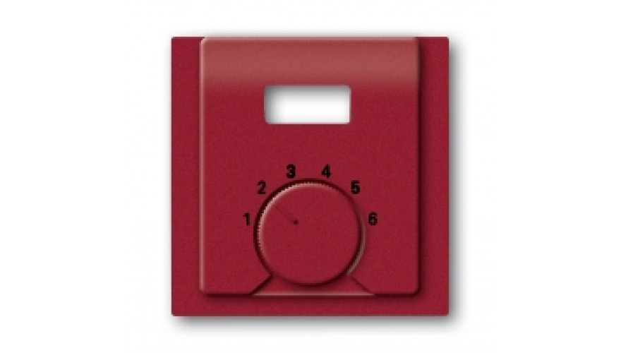 Плата центральная (накладка) для механизма терморегулятора (термостата) 1094 UTA, 1097 UTA, серия impuls, цвет бордо/ежевика0