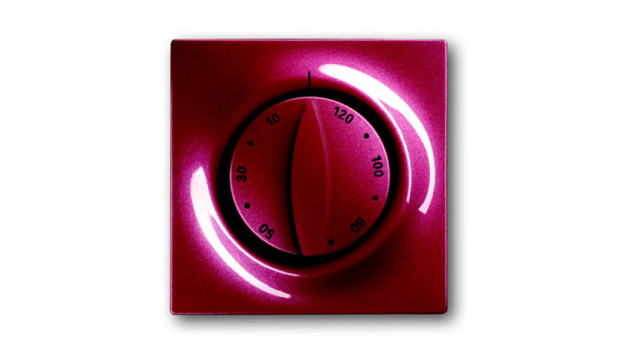 Плата центральная (накладка) для механизма таймера 1071 U, серия impuls, цвет бордо/ежевика0