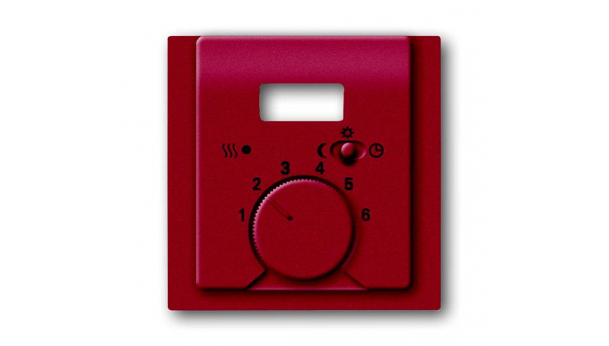Плата центральная (накладка) для механизма терморегулятора  1095 UTA, 1096 UTA, серия impuls, цвет бордо/ежевика0