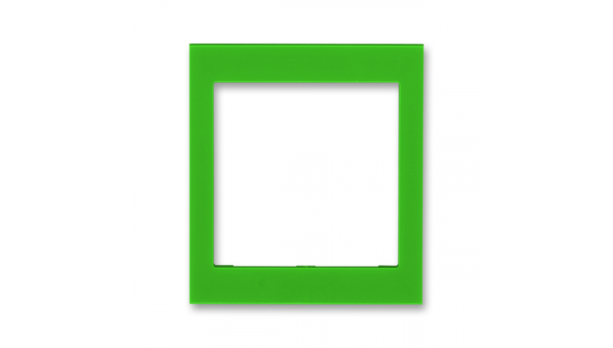 Накладка на рамку ABB Levit 55х55 промежуточная зелёный0