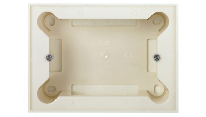 Цоколь для открытой установки на 1-2-3 модуля, без рамки, серия Zenit, цвет альпийский белый0
