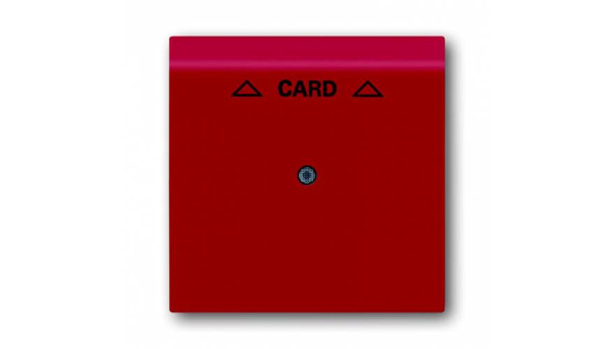 Плата центральная (накладка) для механизма карточного выключателя 2025 U, серия impuls, цвет бордо/ежевика0