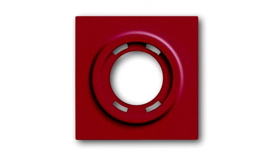 Плата центральная (накладка) для механизма светового сигнализатора 2061/2661 U, серия impuls, цвет бордо/ежевика0