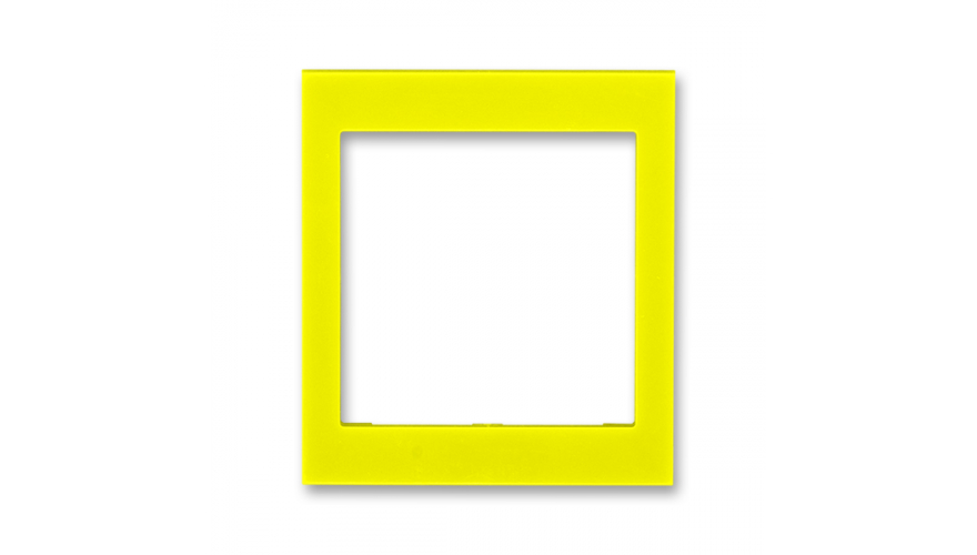 Накладка на рамку ABB Levit 55х55 промежуточная жёлтый0