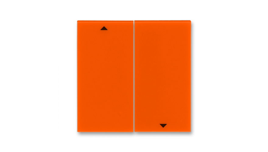 Сменная панель ABB Levit на клавишу для выключателя жалюзи оранжевый0